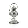 Samovar Galhões Pequeno c/ Alça Prata Apolo 37cm - 1,2L