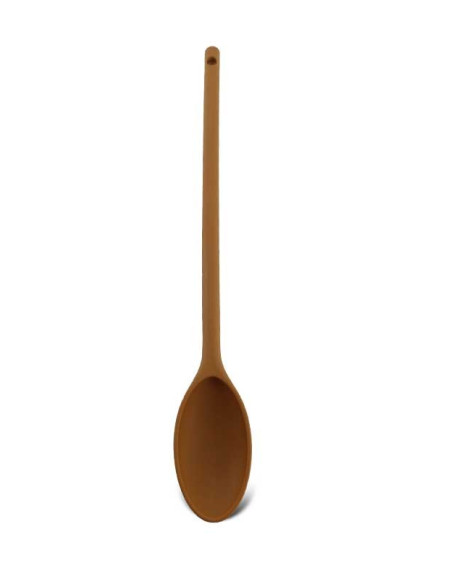 Colher de Nylon com Cavo Marrom 41cm