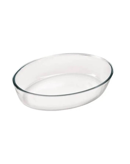 Assadeira De Vidro Oval 1.6 LTS 26.2X18.2X6 CM