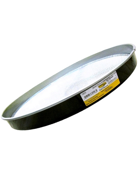Peneira Arroz  Malha Grossa 30CM Galv. (REF.38)